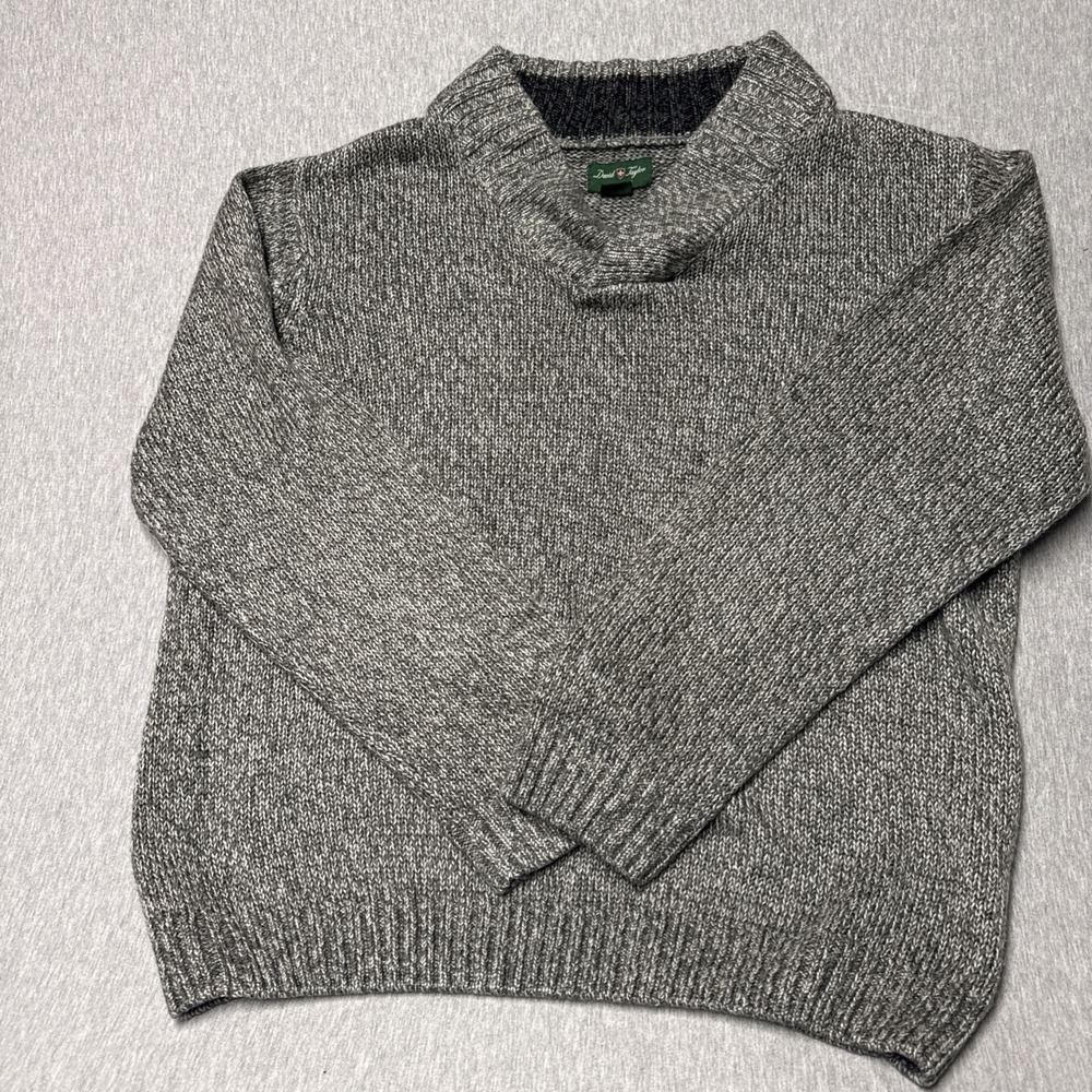 David Taylor Collection, Men's Sweater, New With Tags, Grey, Knit, Size L